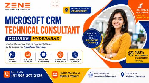 Microsoft CRM Technical Consultant Course Hyderabad